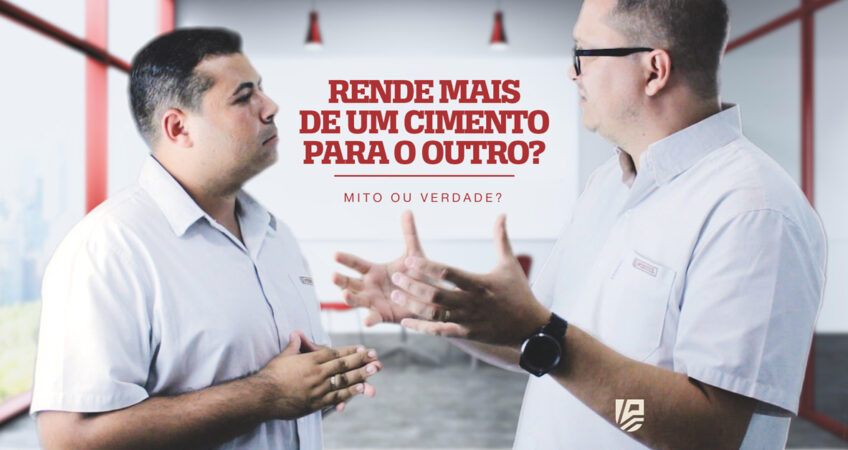 Rendimento entre tipos de cimento