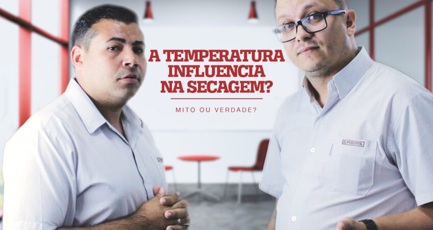 Temperatura e secagem do concreto